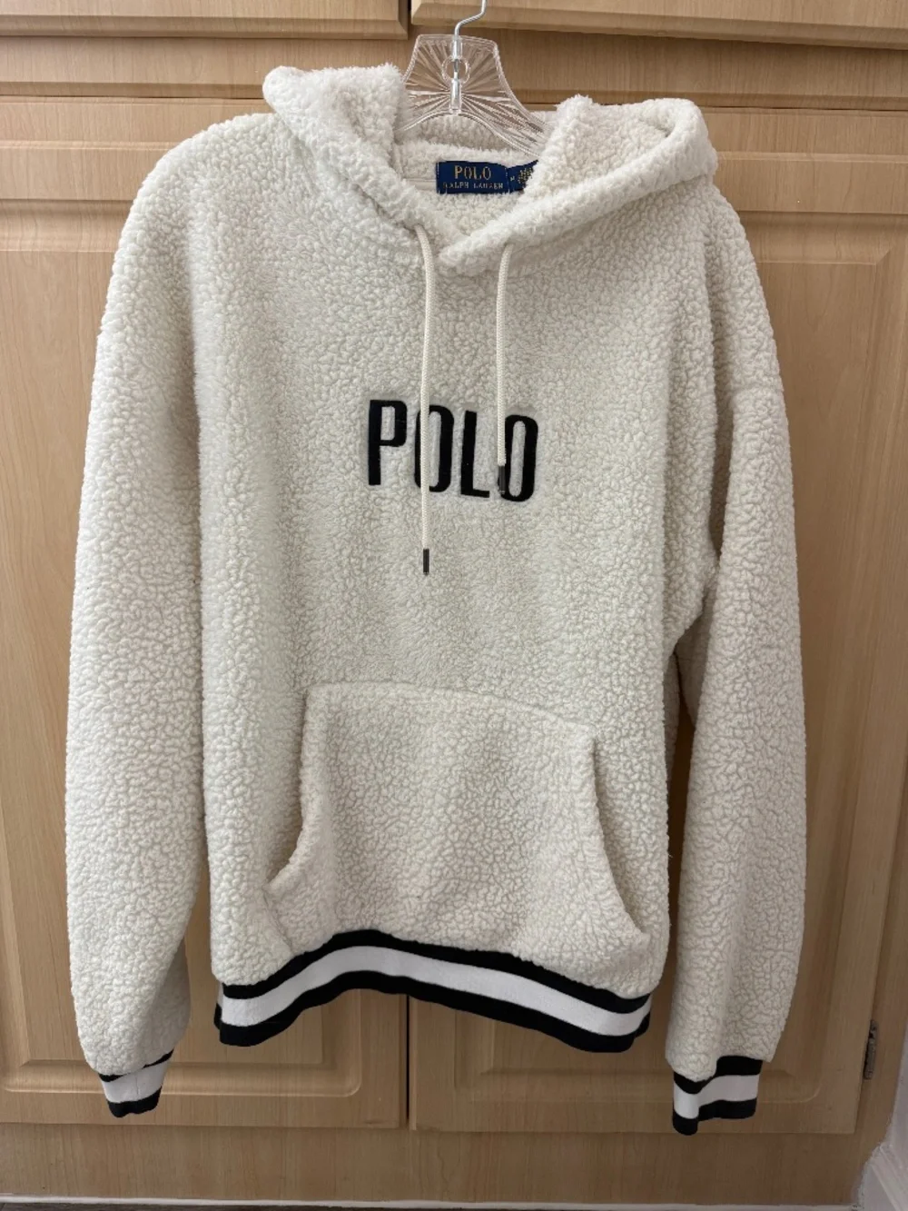 Ralph Lauren Polo High Pile Fleece Hoodie - Size M